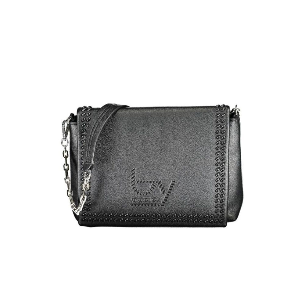 BYBLOS Chain Shoulder BagModel BY17109 Women Black Handbags